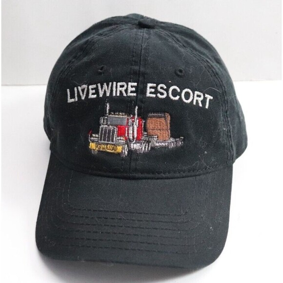 LiveWire Escort‎ Trucking Black Cap Hat - Picture 1 of 6